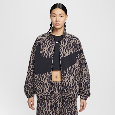Nike Sportswear Women's Woven Printed Jacket. Nike ID